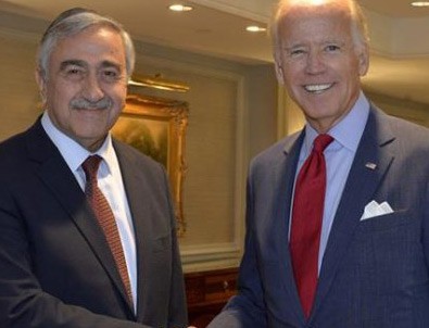 KKTC Cumhurbaşkanı Akıncı, Biden ile görüştü