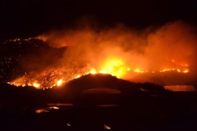 Anamur'da Orman Yangını
