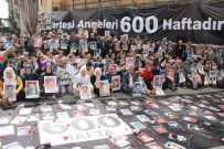 CUMARTESİ ANNELERİ - Cumartesi Anneleri 600'Üncü Haftada Da Adalet Nöbetini Sürdürdü