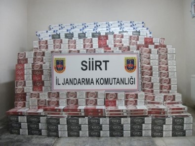 Kaçak Sigara Ele Geçirildi
