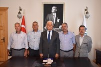 ÇELİK BARİYER - Köyceğiz Muhtarlarından Başkan Gürün'e Teşekkür Ziyareti