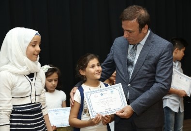 Canik'ten Yabancı Çocuklara Türkçe Belgesi