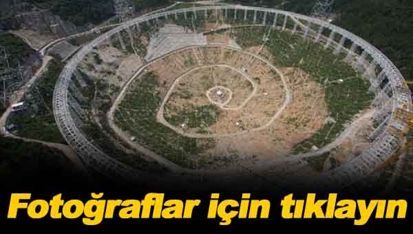 Çin dünyanın en büyük radyo teleskobunu faaliyete geçirdi