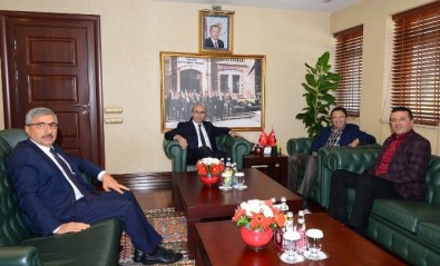 Başkan Tiryaki'den, Vali Demirtaş'a Ziyaret