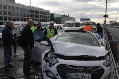 E-5'Te Zincirleme Kaza Açıklaması 5 Yaralı