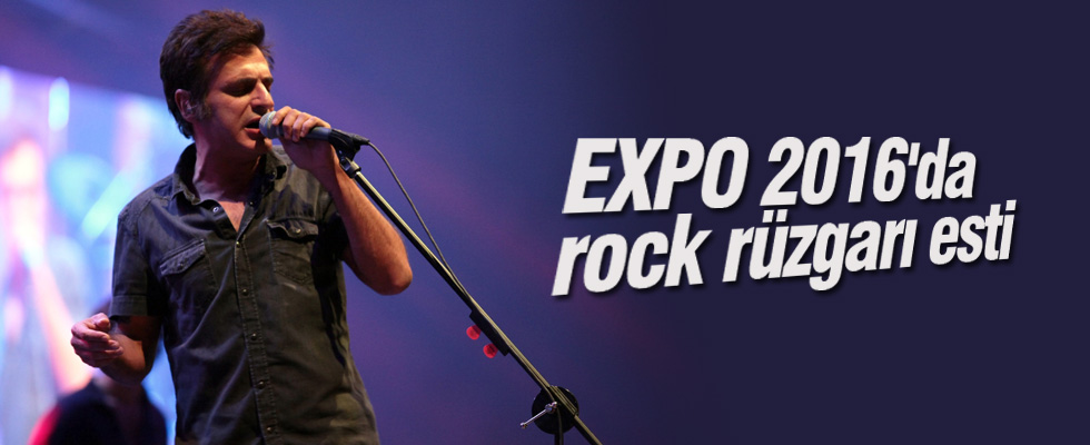 EXPO 2016'da rock rüzgarı esti