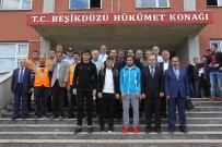 Trabzonspor'dan Beşikdüzü'ne Geçmiş Olsun Ziyareti Haberi