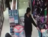 OYUN KONSOLU - Hırsızlık Anı Güvenlik Kamerasında