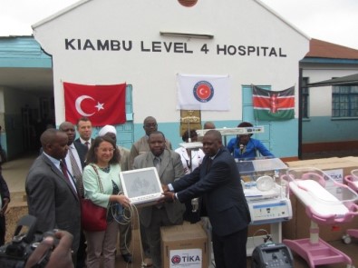 Kenya'da Kiambu Eyaleti Bölge Devlet Hastanesine Tıbbi Ekipman Desteği