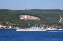 Rus Savaş Gemisi Çanakkale Boğazından Geçti