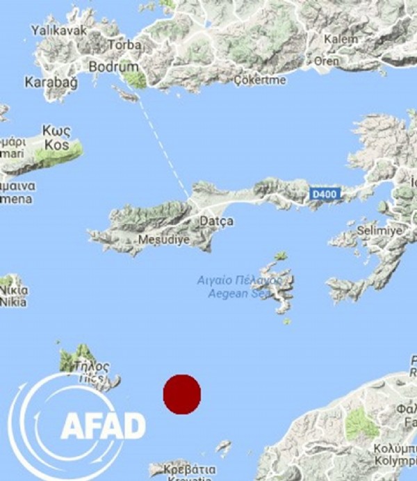 Muğla'da korkutan deprem