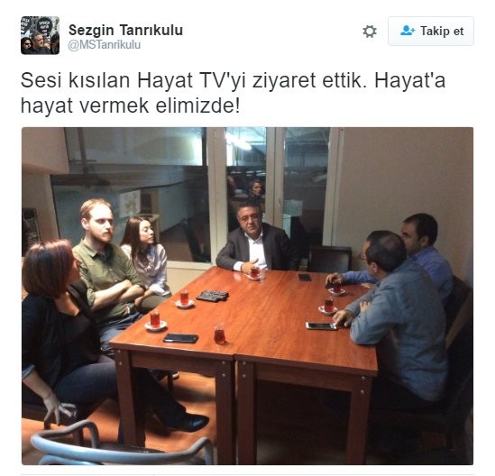 Hayat TV'ye CHP desteği