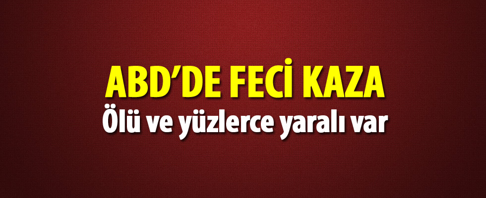 ABD'de tren kazası