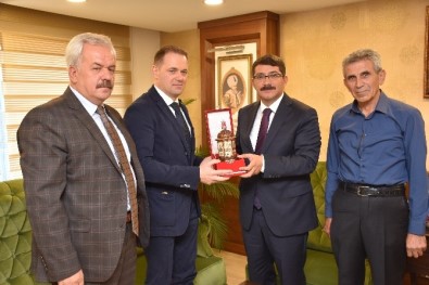 Arnavutluk'tan Başkan Çelik'e Ziyaret