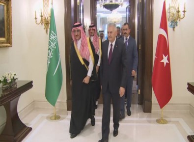Başbakan Yıldırım, Suudi Prens İle Görüştü