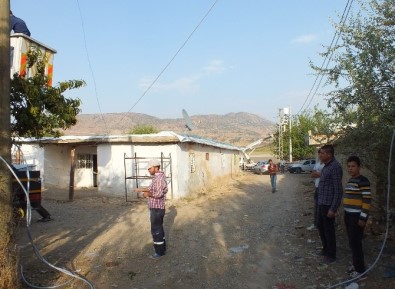Dicle Elektrik, Kalatepe Köyünün Şebekesini Sıfırladı