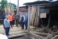 Giresun Ticaret Ve Sanayi Odası Yönetim Kurulu Sel Bölgesinde İncelemelerde Bulundu