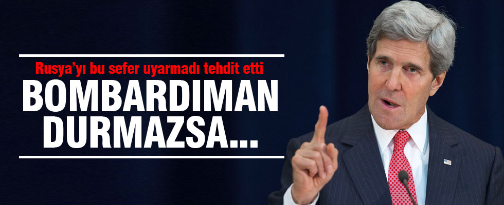 Kerry, Rusya'yı uyardı