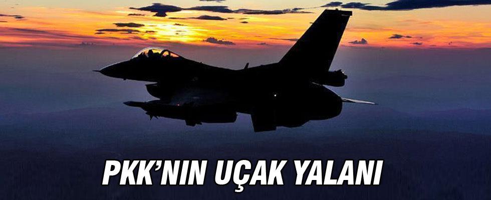 PKK'nın yeni yalanı: Türk F-16’sı düşürdük