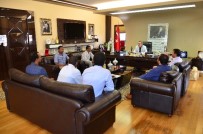 DENİZ FENERİ - Başkan Çetin, Habeşistanlı Misafirlerini Ağırladı