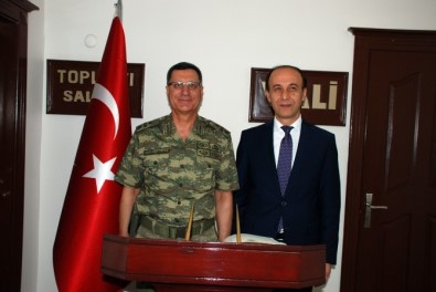 Jandarma Genel Komutan Yardımcısı Yaşar'dan Vali Erin'e Ziyaret