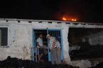 Osmaneli'de Kauçuk Geri Dönüşüm Fabrikasında Yangın