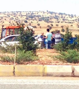 Otomobil Yayaya Çarptı Açıklaması 1 Yaralı