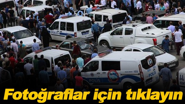 Erzurum'da meydan muharebesi gibi kavga!