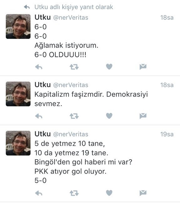 Twitter'da PKK'yı övdü 1 yıl 6 ay hapis cezası aldı