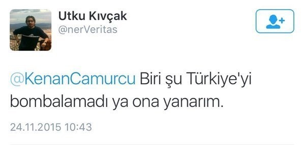 Twitter'da PKK'yı övdü 1 yıl 6 ay hapis cezası aldı