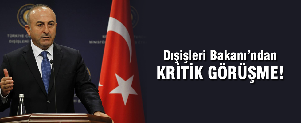 Bakan Çavuşoğlu, ABD'li mevkidaşı Kerry ile görüştü