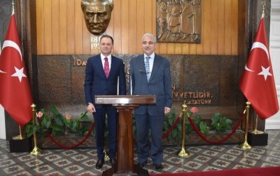 Büyükelçi Gazheli Vali Güvençer'i Ziyaret Etti