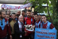 TEZAHÜRAT - Trabzonspor'a Karabük'te Coşkulu Karşılama