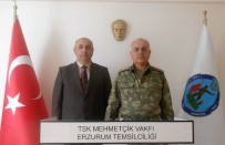 EMEKLİ ALBAY - Tümgeneral Özoğlu, TSK Mehmetçik Vakfı Erzurum Temsilciliği'ni Ziyaret Etti