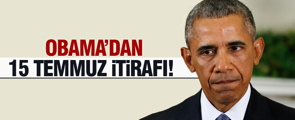 Obama: Türkiye'nin tepkisi haklı