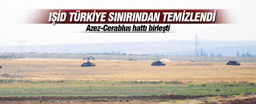 DAEŞ'in Türkiye sınırıyla teması kesildi