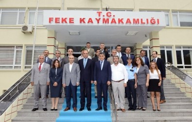 Vali Demirtaş Feke'de