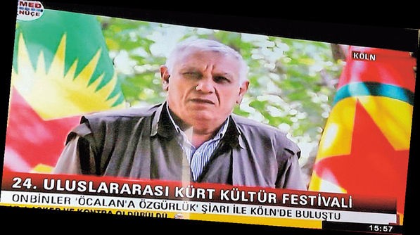 PKK Almanya Köln'de miting yaptı