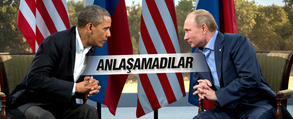 ABD ve Rusya Suriye konusunda anlaşamadı
