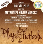 CENTİLMENLİK - Bozüyük Belediyesi'nden Plaj Futbolu Turnuvası