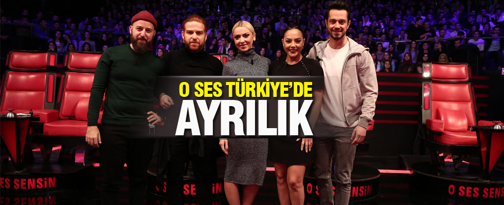 O Ses Türkiye'de ayrılık