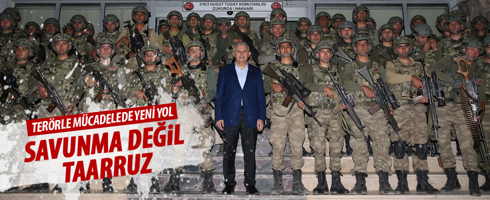 Başbakan Yıldırım: Savunmada değil taarruzda olacağız