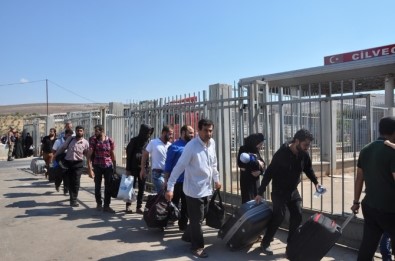 Bayramlaşma İçin 5 Bin Kişi Suriye Tarafına Geçti