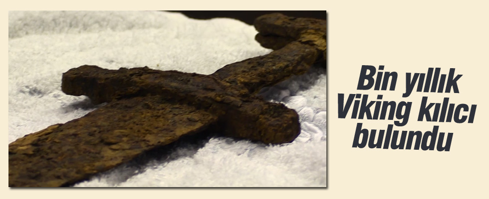 Bin yıllık Viking kılıcı bulundu