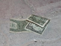 TEMİZLİK İŞÇİSİ - Çöpte Bulunan Dolarlar Polisi Alarma Geçirdi