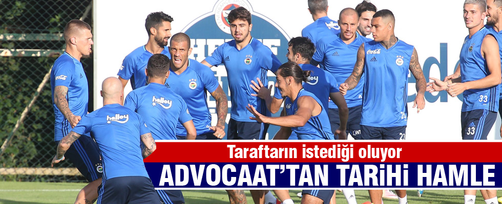 Fenerbahçe'de taktik değişiyor