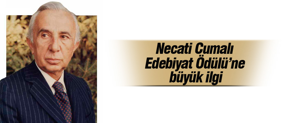 Necati Cumalı Edebiyat Ödülü'ne ilgi büyük