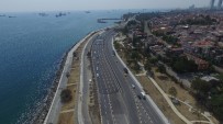 AVRASYA TÜNELİ - Avrasya Tüneli Projesinde Son Durum Havadan Görüntülendi