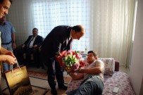 ADNAN BOYNUKARA - Protokol Üyeleri Diyarbakır Gazisini Ziyaret Etti