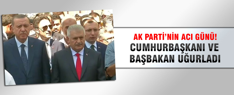 AK Parti'li Taciser İçyer için cenaze töreni düzenlendi